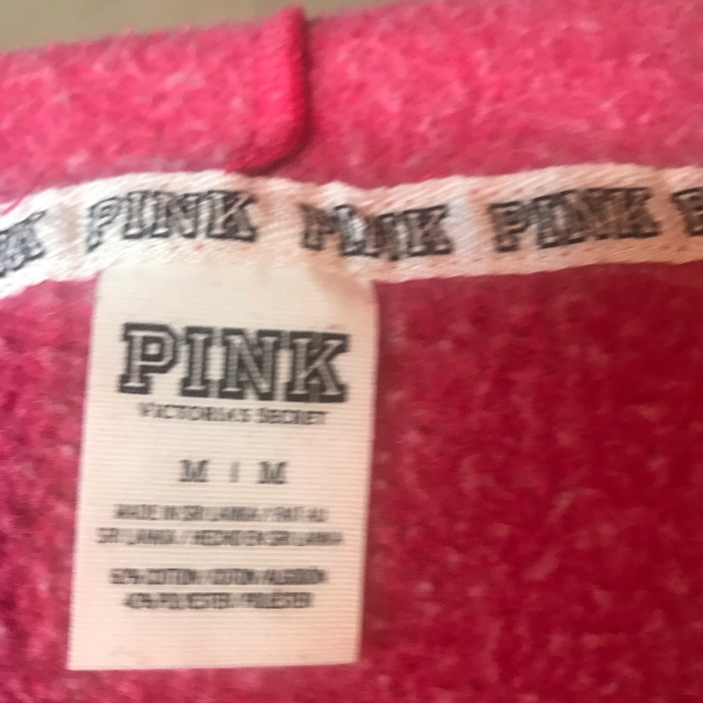 Pink by Victoria Secret ZipNeck hooded sweatshirt - Picture 3 of 5